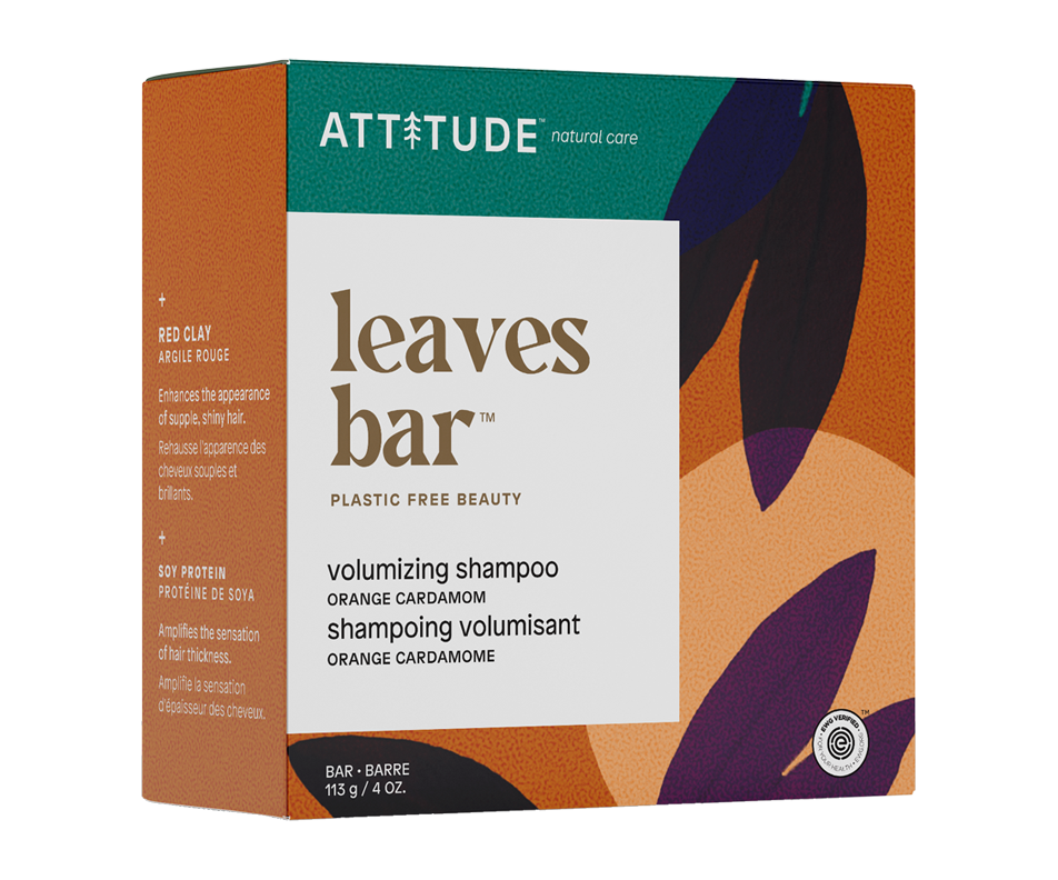 Volume Shampoo, Orange Cardamom, 113 g Attitude Regular Jean Coutu