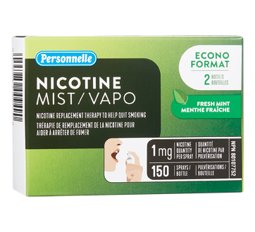 Image of product Personnelle - Nicotine Mist, 2 units, Fresh Mint