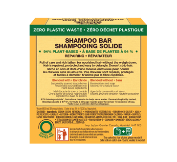 Image 2 of product Garnier - Whole Blends Repairing shampoo bar for Damaged Hair, 60 g, Honey Treasures