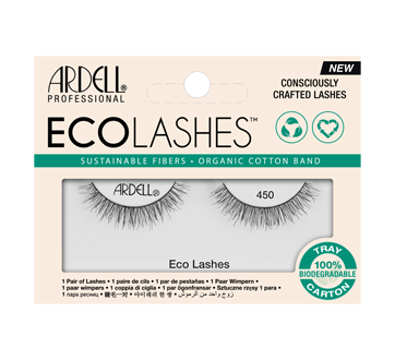 Eco False Eyelashes, 1 unit, # 450