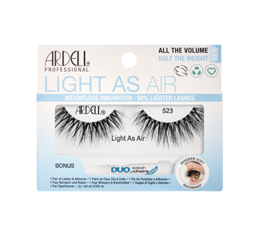 Image of product Ardell - Light as Air False Eyelashes, 1 unit, # 521