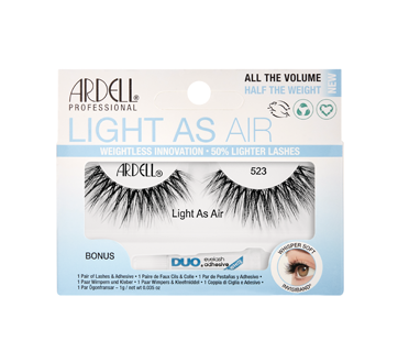 Light as Air False Eyelashes, 1 unit, # 521