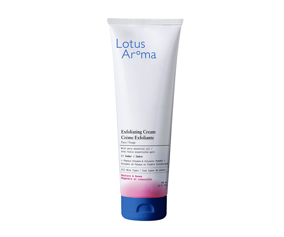 Exfoliating Cream Face, 90 ml Lotus Aroma Exfoliant Jean Coutu
