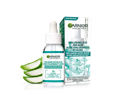 Image 8 of product Garnier - Skin Naturals Replumping Super Serum, 30 ml, Normal to Combo Skin