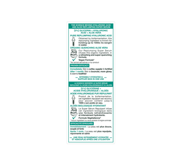 Image 10 of product Garnier - Skin Naturals Replumping Super Serum, 30 ml, Normal to Combo Skin