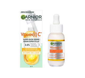 Image 2 of product Garnier - Skin Naturals Super Glow Serum, 30 ml, All Skin Types