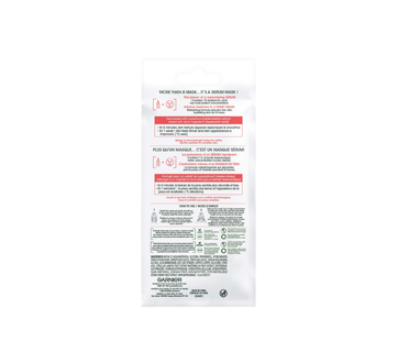Image 6 of product Garnier - Green Labs Beauty Serum Sheet Mask with Hyaluronic Acid + Watermelon, 14 ml, Dehydrated Skin