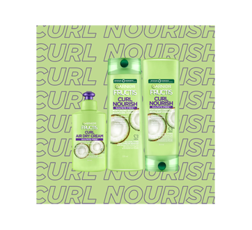 Image 5 of product Garnier - Fructis Curl Nourish Moisturizing Shampoo, 370 ml