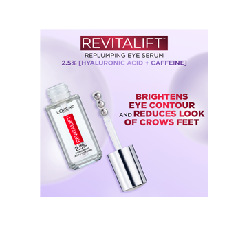 Image 2 of product L'Oréal Paris - Revitalift 2.5% Hyaluronic Acid + Caffeine Eye Serum, 20 ml