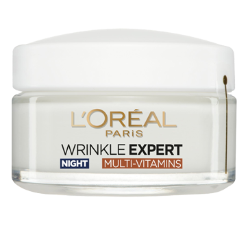 Image 1 of product L'Oréal Paris - Wrinkle Expert Night Moisturizer Multi-Vitamins, 50 ml