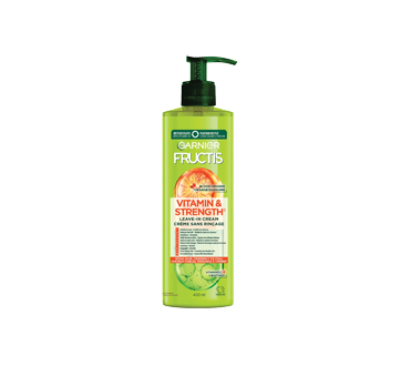 Fructis Vitamin & Strength Leave-In Cream for Weak Hair, 370 ml