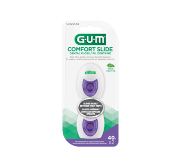 Image of product G·U·M - Comfort Slide Dental Floss, 2 x 40 m, Mint