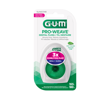 Butlerweave Dental Floss, 165 m, Mint Waxed