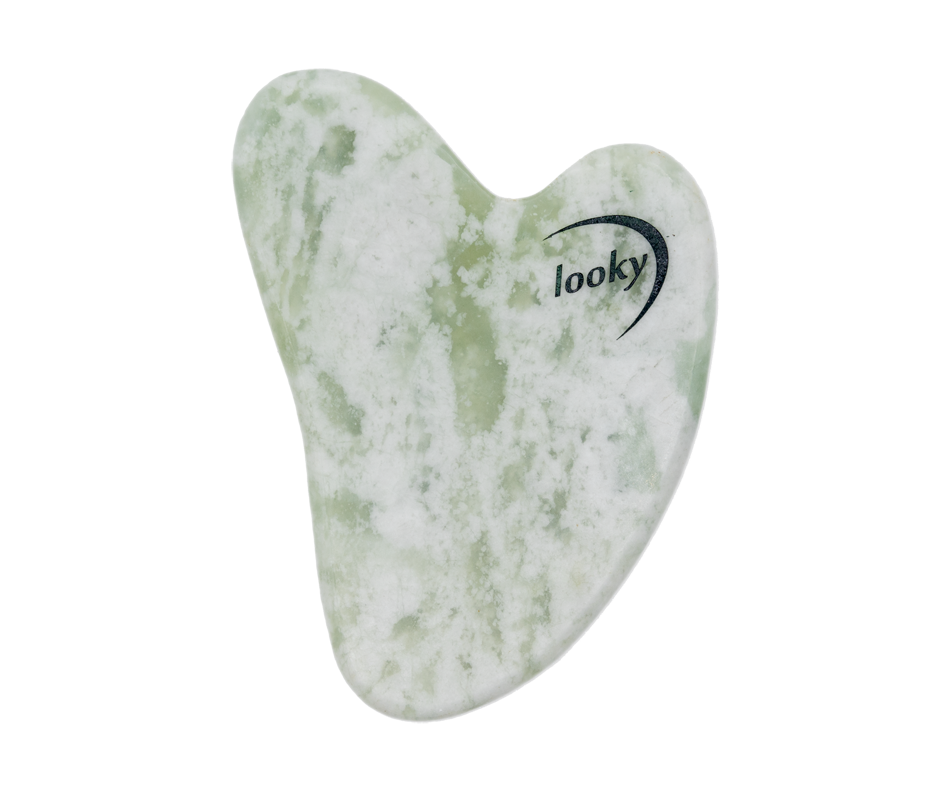 Gua Sha Facial Roller, Jadeite, 1 unit Looky Facial brush Jean Coutu