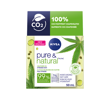 Pure & Natural Moisturizing Day Care, 50 ml, Hemp Seed Oil