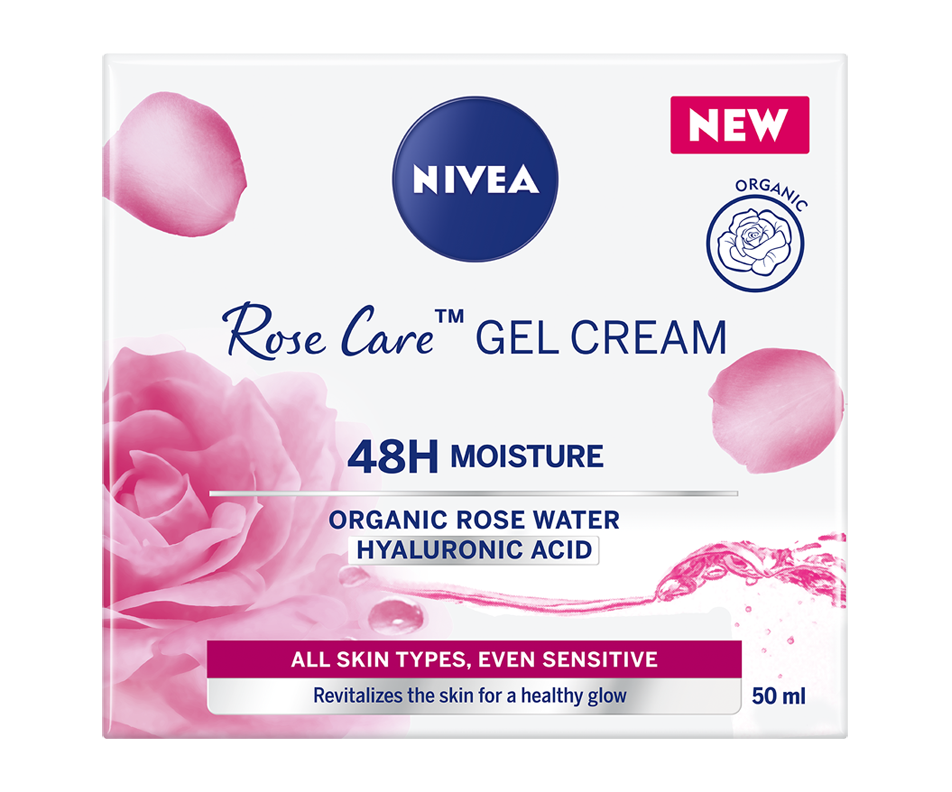 Rose Care Cream gel, 50 ml Nivea Makeup remover Jean Coutu