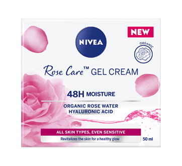 Image of product Nivea - Rose Care Cream gel, 50 ml