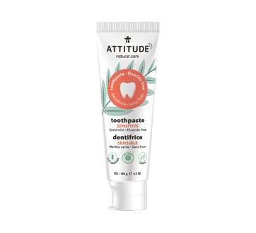 Image of product Attitude - Fluoride-Free Adult Toothpaste Sensitive, 120 g