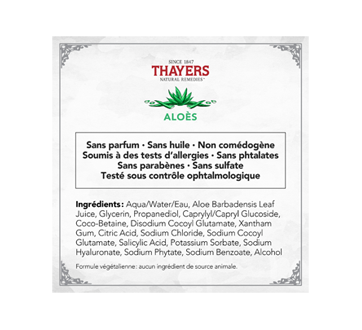 Image 5 of product Thayers - pH Balancing Daily Cleanser, 237 ml