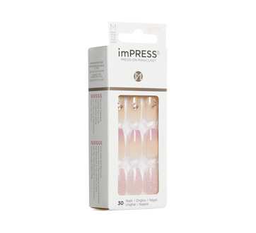Image 2 of product Kiss - imPRESS Press-On Manicure Medium Nails, 1 unit, May Flower