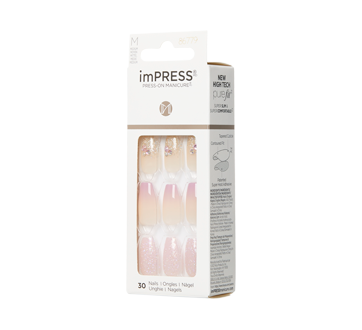 Image 3 of product Kiss - imPRESS Press-On Manicure Medium Nails, 1 unit, May Flower