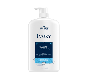 Image of product Ivory - Ivory Mild & Gentle Body Wash, 1035 ml, Original