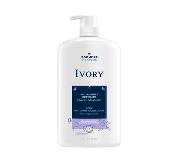 Ivory Mild & Gentle Body Wash, 1035 ml, Lavender