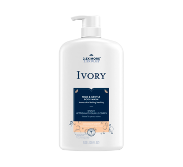 Ivory Mild & Gentle Body Wash, 1035 ml, Coconut