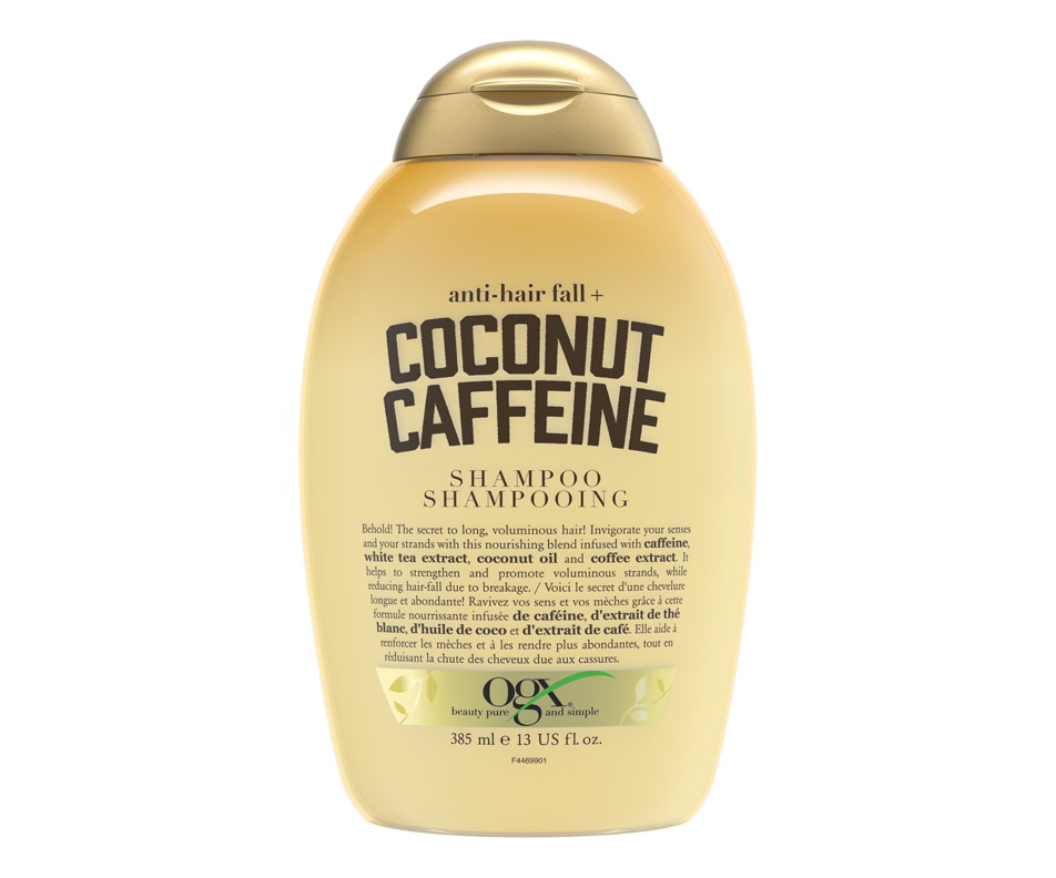 Shampoo AntiHair Fall Strengthening Conditioner Coconut Cafeeine OGX