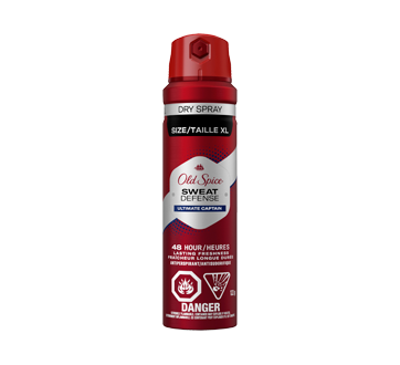 Image of product Old Spice - Antipespirant & Deodorant for Men Invisible Dry Spray, 122 g, Ultimate Captain