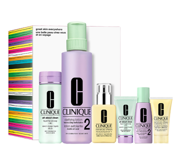 Image of product Clinique - Great Skin Everywhere Skincare Set For Drier Skin, 6 units