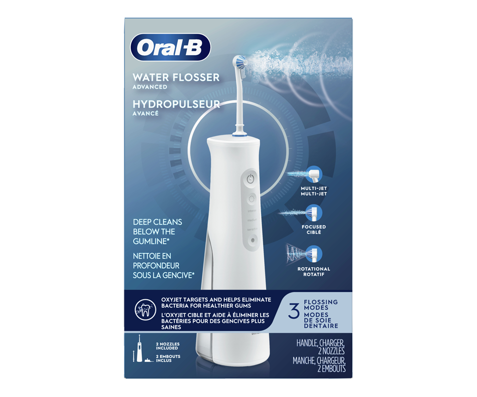 Water Flosser Advanced, 1 unit OralB Dental care tool Jean Coutu