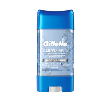 Antiperspirant Deodorant for Men Clear Gel, 108 g, Smooth Defense