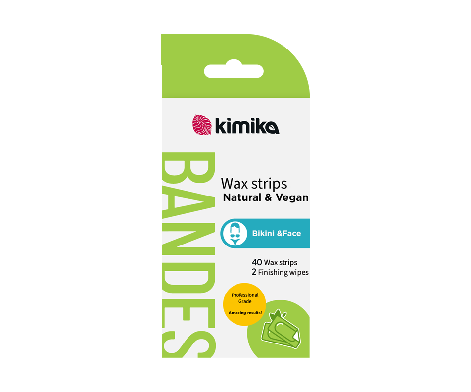 Bikini & Face Wax Strips, 40 units Kimika Wax hair removal Jean Coutu
