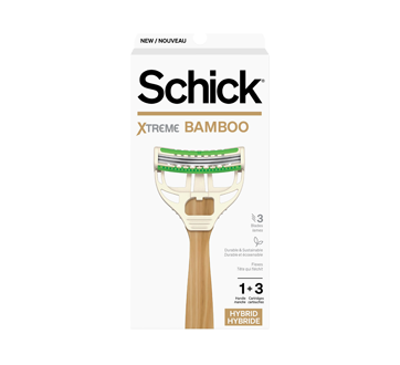 Image 1 of product Schick - Xtreme Bamboo Disposable Razor Hybrid, 1 unit