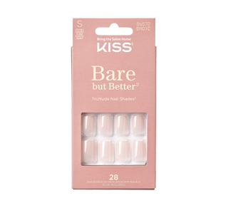 Bare But Butter Short Nails, Nudies, 28 units