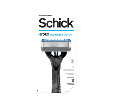 Image 1 of product Schick - Hydro Ultimate Comfort Disposable Men's Razor, 3 units