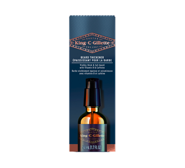 Beard Thickener formulated with Vitamin B complex and Caffeine, 50 ml