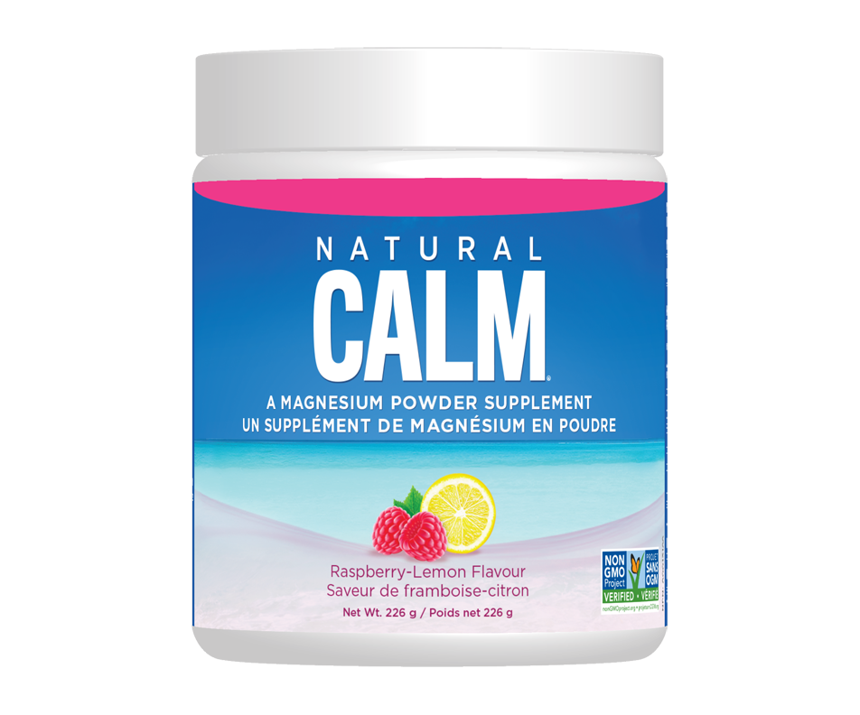 Magnesium Powder Supplement, Raspberry Lemon Natural Calm Canada Magnesium Jean Coutu