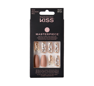 Image 1 of product Kiss - Masterpiece One-of-a-Kind Luxe Manicure, 1 unit, Heirloom