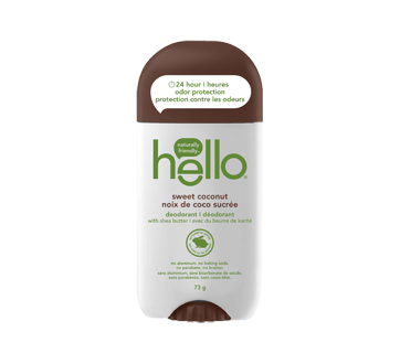 Deodorant with Shea Butter, 73 g, Sweet Coconut
