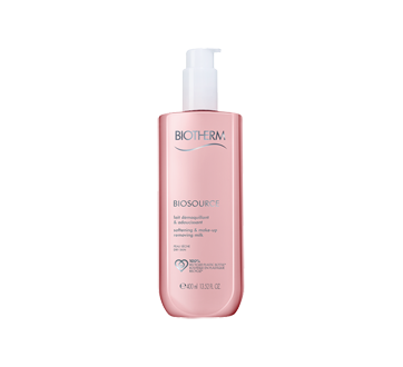Image of product Biotherm - Biosource Softening & Make-Up Removing Milk Dry Skin, 400 ml