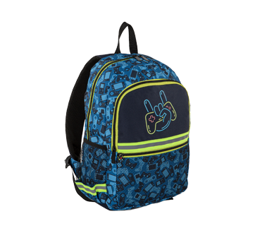 Image 2 of product Bondstreet - Gamer Back to School Backpack, 1 unit, Blue