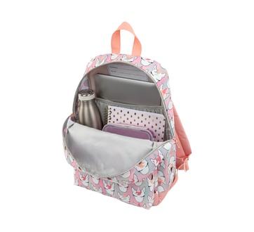 Image 3 of product Bondstreet - Unicorn Back to School Backpack, 1 unit, Pink