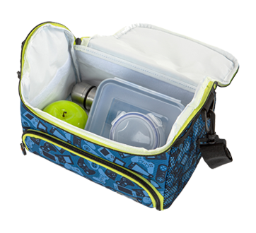 Image 4 of product Bondstreet - Gamer Back to School Cooler Bag, 1 unit, Blue