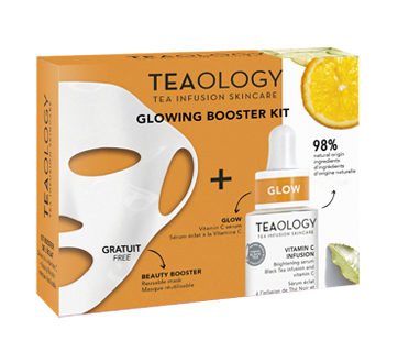 Image of product Teaology Tea Infusion Skincare - Glowing Booster Kit, 2 units