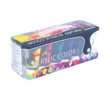 Image 1 of product Pentel - Acrylic Colour Paint Set, 12 units