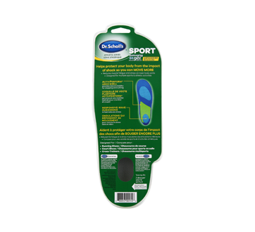 Image 2 of product Dr. Scholl's - Sport Insoles Massaging Gel for Women, 1 pair