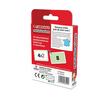 Image 3 of product Ducale - Cartatoto Multiplications French Edition, 1 unit