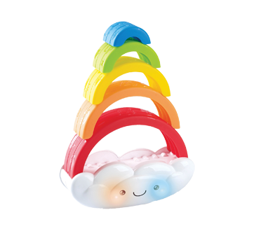 Image 2 of product Kidoozie - Musical Stack & Learn Rainbow, 1 unit